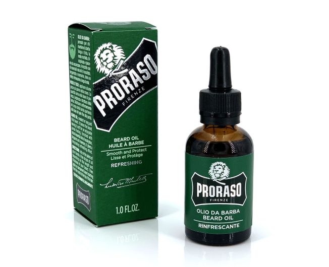Proraso Beard Oil Refresh Green